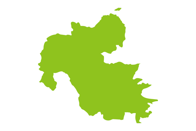 大分県対応エリア地図